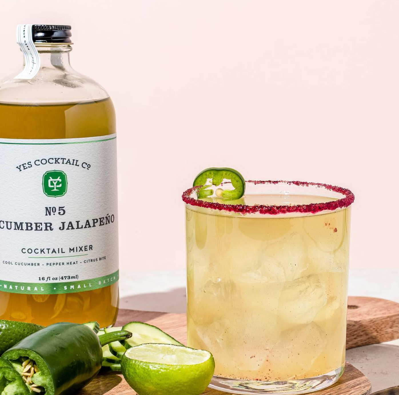 Cucumber Jalepeno Cocktail Mixer