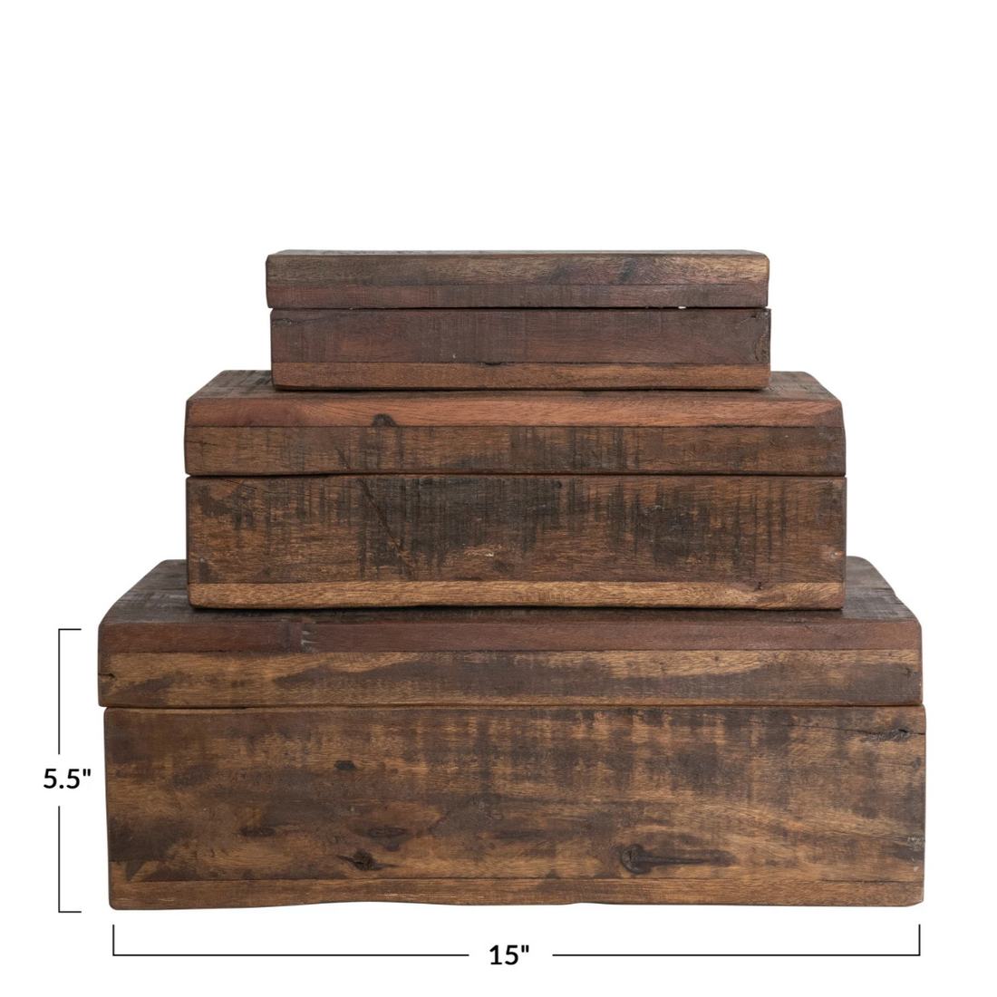 Reclaimed Wood Boxes