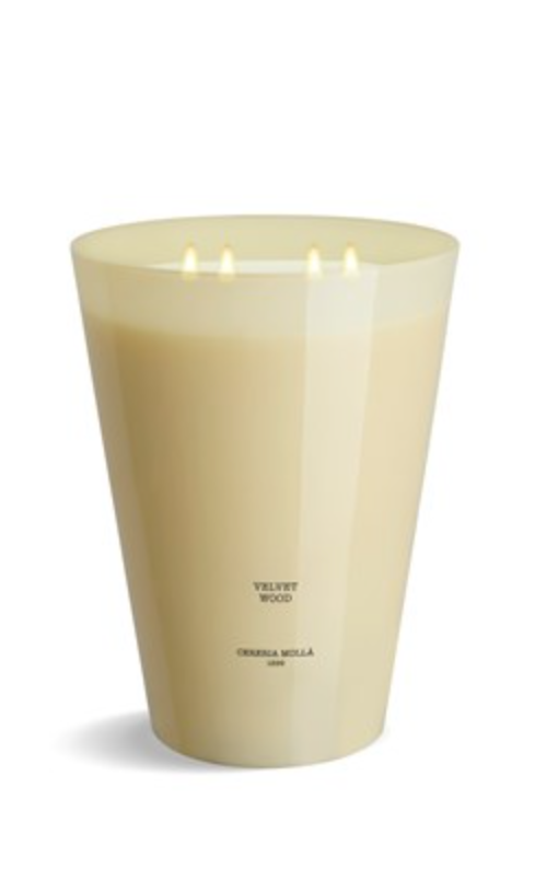 Velvet Wood Candle